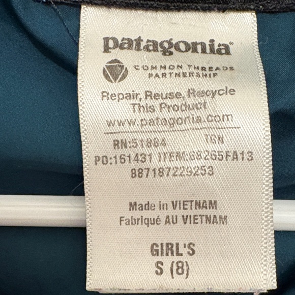 Patagonia Turquoise Down Jacket - Picture 2 of 5